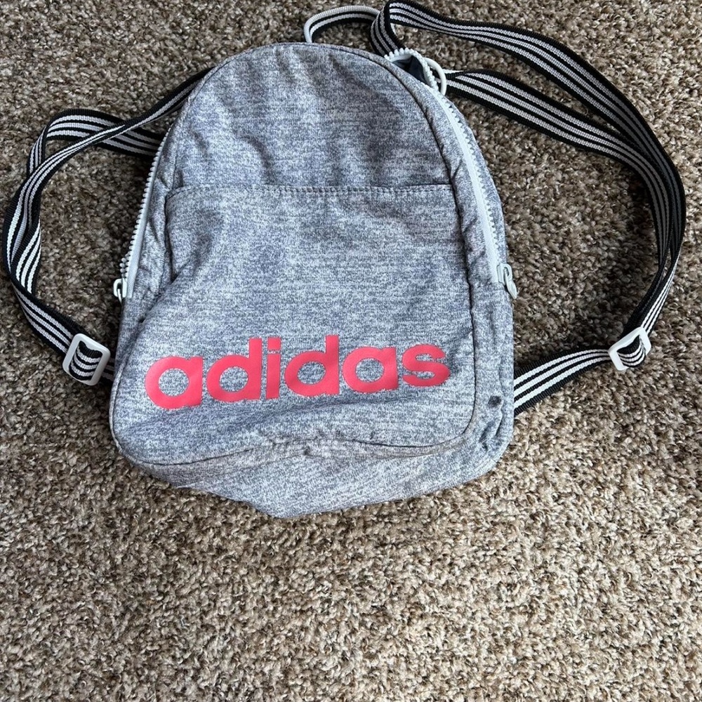 Adidas mini backpack.